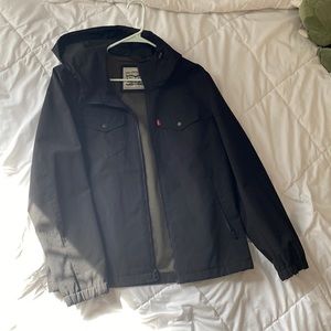 Levi’s men’s hooded rain jacket